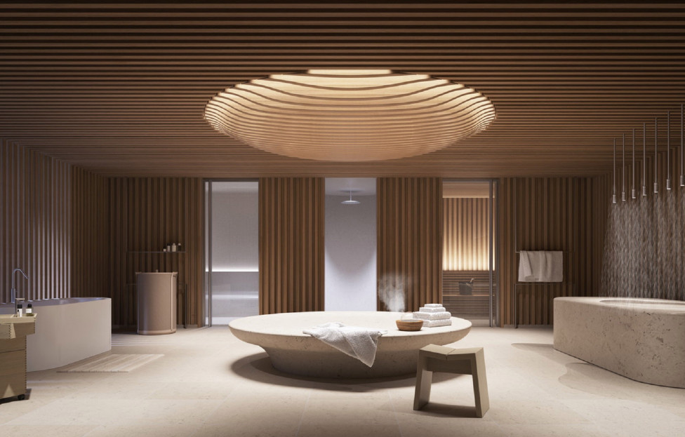 inside the spa at 87 park residences